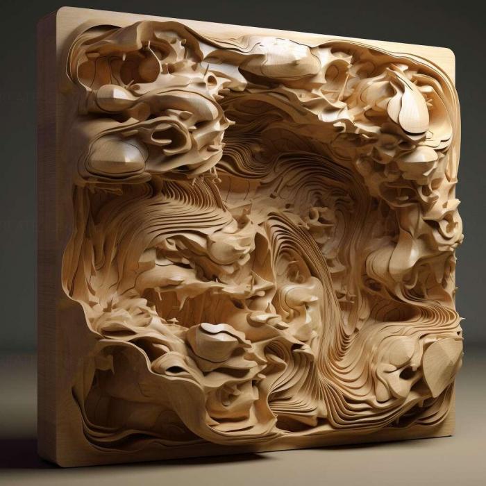 نموذج ثلاثي الأبعاد لآلة CNC 3D Art 